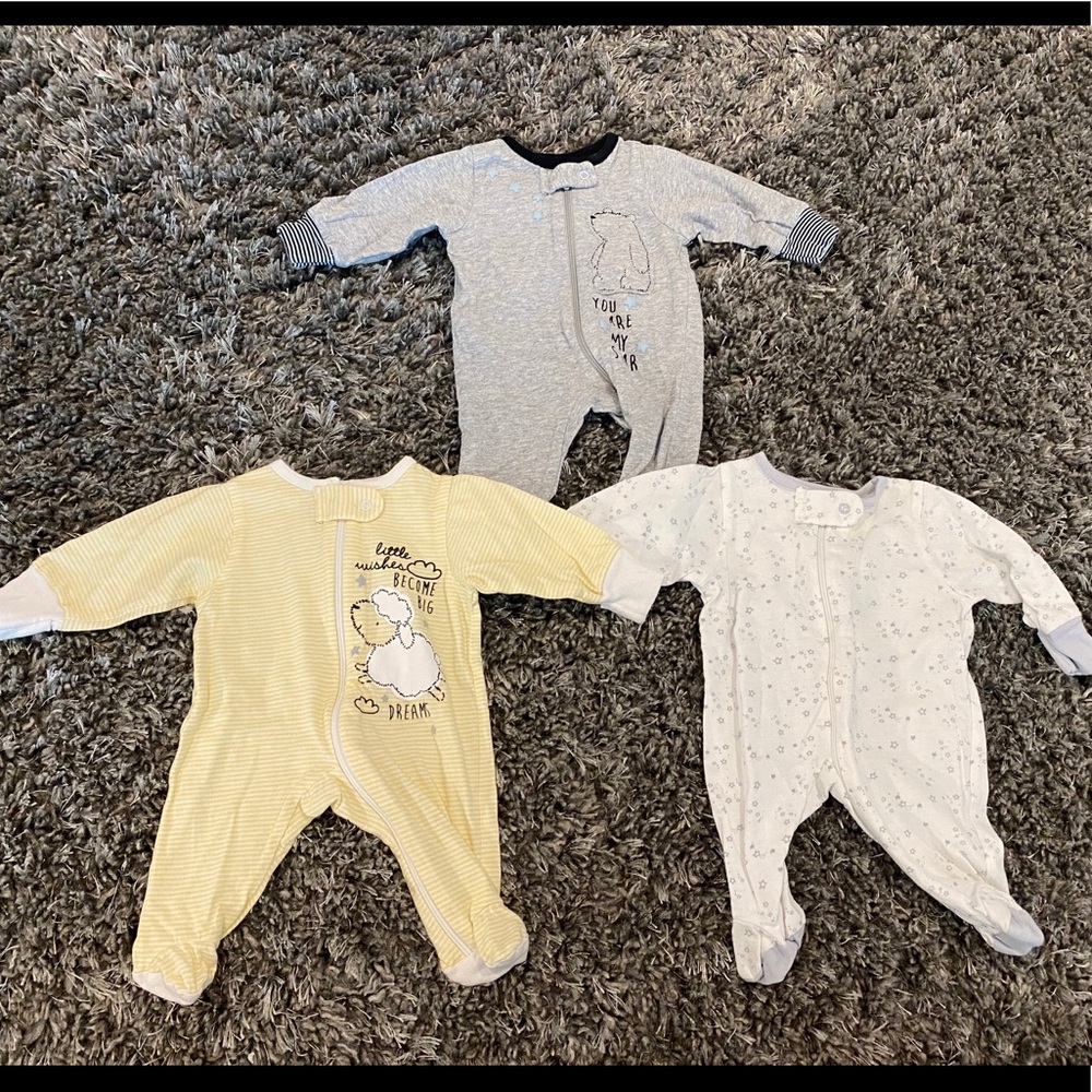 Preemie Pajama Onesies